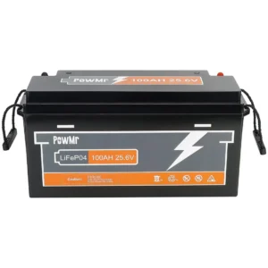 Акумулятор PowMr POW-100AH-25.6V, 25.6V/100Ah, 2560W*h (LiFePO4)