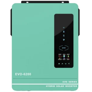 Гібридний інвертор Anern AN-SCI-EVO-6200, 48 В, 6200 Вт (безперебійник, UPS, ДБЖ)