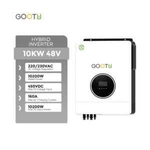 Гібридний інвертор 10 кВт GooTo JSY-H48102E160-D